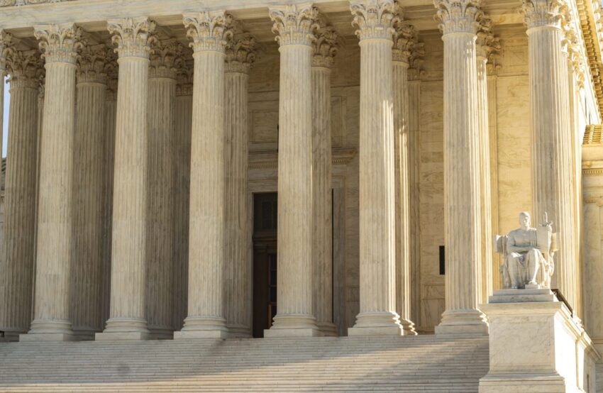 Supreme Court of the United States Columns and Statuary